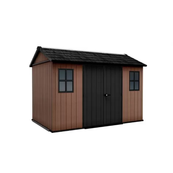 Zahradní domek Keter Newton Plus wide 11x7,5 hnědý, s podlahou