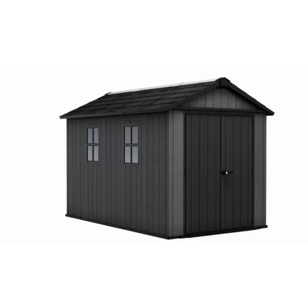 Zahradní domek Keter Newton Plus wide 7x7,5 šedý, s podlahou