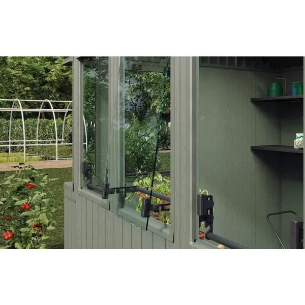 Zahradní domek s podlahou Keter Potting Shed 2v1 zelený 610699