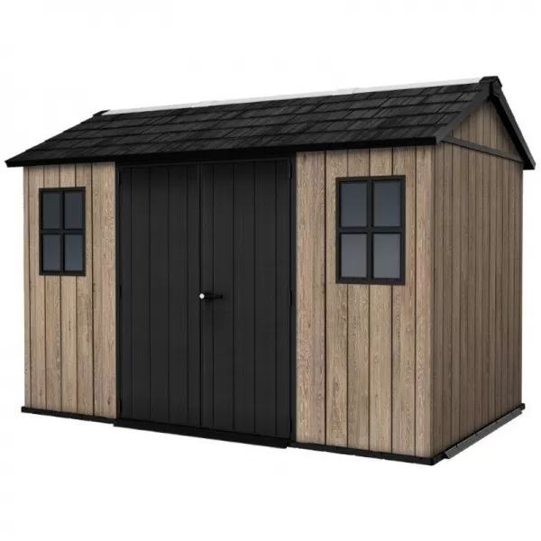 Zahradní domek 7,5 x 11 Ashwood, s podlahou Keter Apex 612048