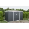 Zahradní domek G21 GRAH 700 - 340 x 206 cm, antracitový 6390093