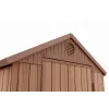 Zahradní domek 4 x 6 hnědý, s podlahou Keter Darwin