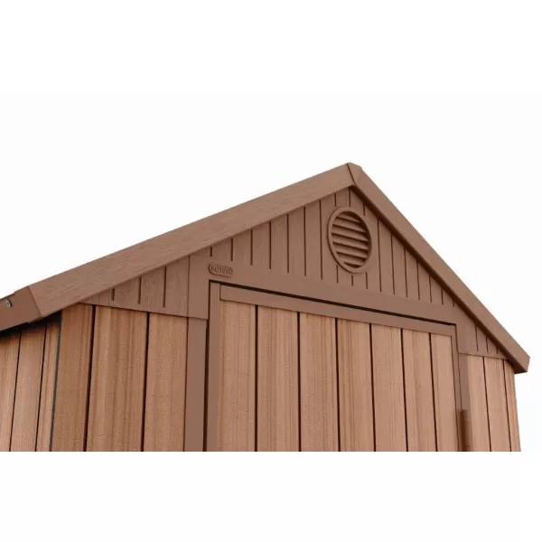Zahradní domek 4 x 6 hnědý, s podlahou Keter Darwin