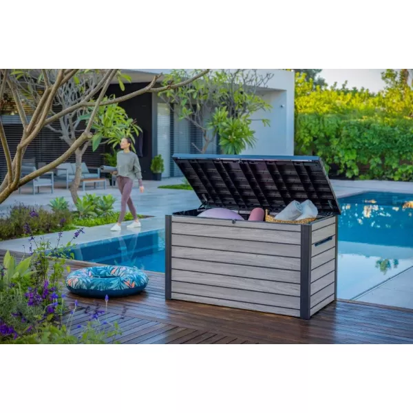 Zahradní box Keter Deco 870 l storm grey 612054 Zahradní box Keter Deco 870 l storm grey 612054