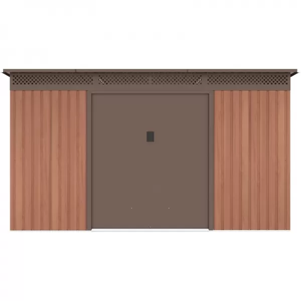 Zahradní domek G21 GRAH 915 - 340 x 269 cm, hnědý 6390096