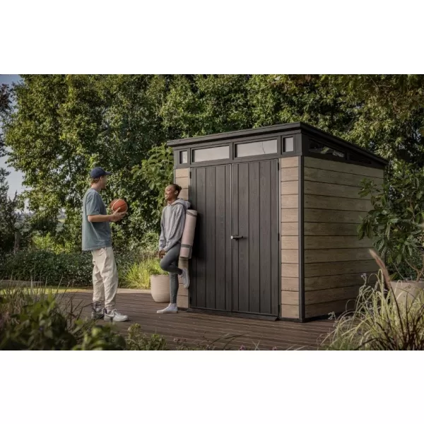 Zahradní domek Signature 7x7 Ashwood, s podlahou Keter PENT 610673