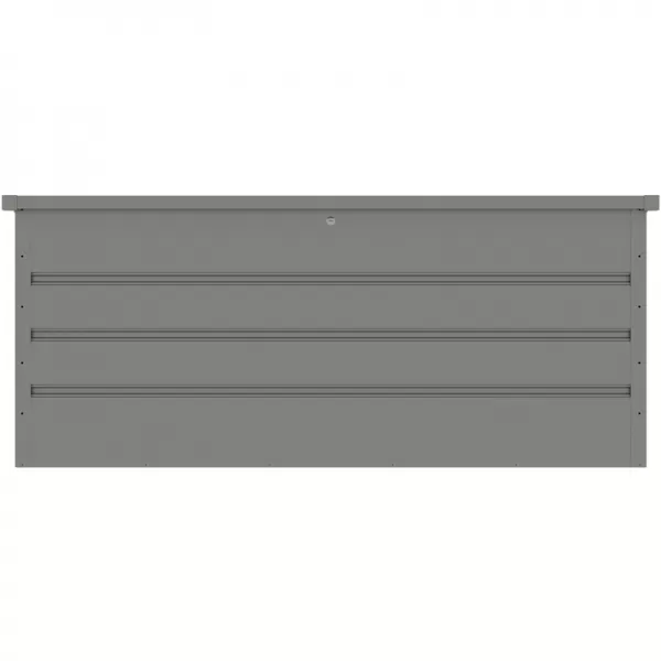 Zahradní box G21 Denver 770 L, metalický šedý plechový 63900853