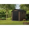 Zahradní domek 7,5 x 9 Walnut, s podlahou Keter Apex