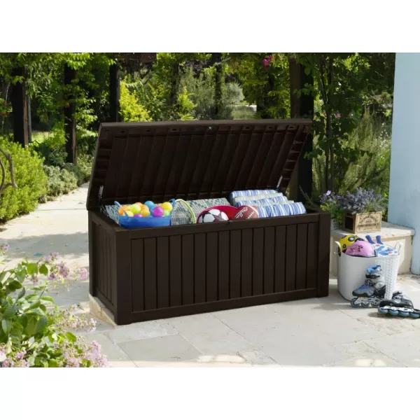 Zahradní box Keter Rockwood 570 L hnědý 610222