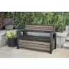 Zahradní lavice Keter Deco Garden Bench Ashwood 612056