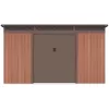 Zahradní domek G21 GRAH 1132 - 340 x 333 cm, hnědý 6390098