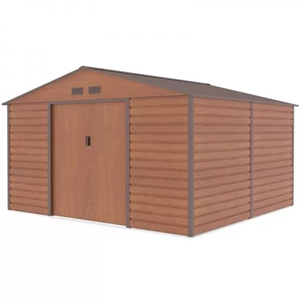 Zahradní domek G21 GAH 1085 - 340 x 319 cm, hnědý