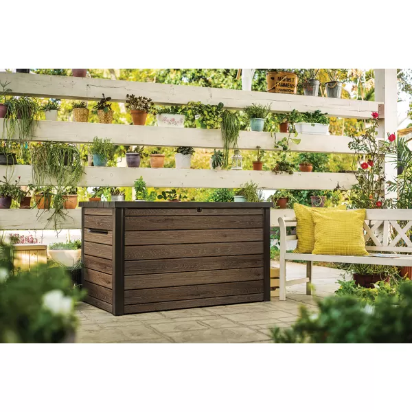 Zahradní box Keter Deco 870 l walnut 612012