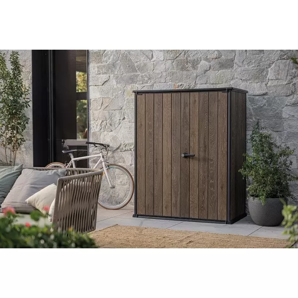 Zahradní box Keter Signature 1400 l Walnut 610684
