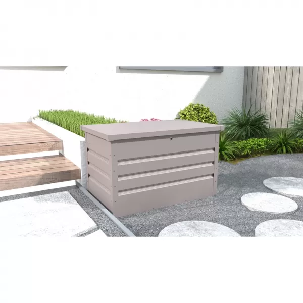 Zahradní box G21 Denver 280 L, šedý plechový 63900841