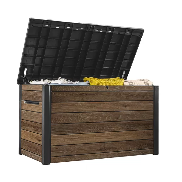 Zahradní box Keter Deco 870 l walnut 612012