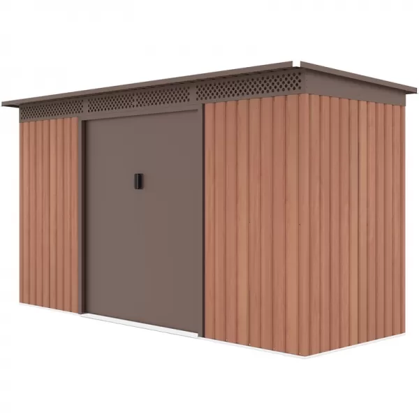 Zahradní domek G21 GRAH 483 - 340 x 142 cm, hnědý 6390092