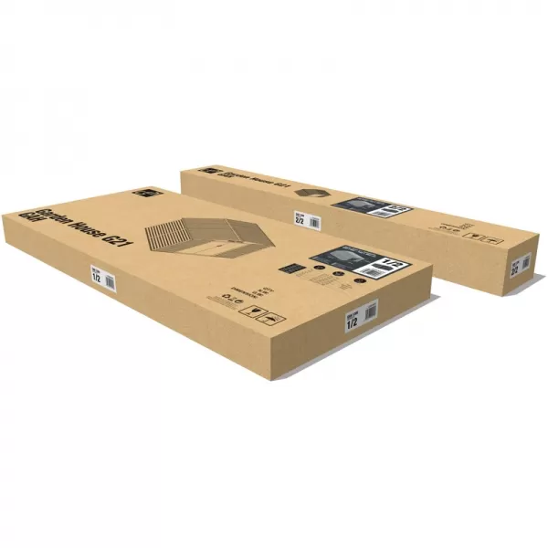 Zahradní domek G21 GAH 1300 - 340 x 382 cm, antracitový 63900695