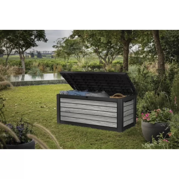 Zahradní box Keter Deco 630 l storm grey 612053