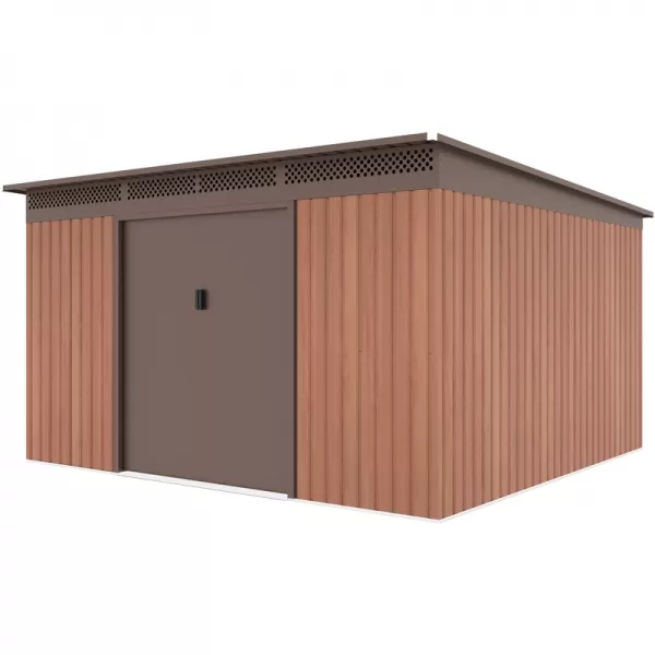 Zahradní domek G21 GRAH 1132 - 340 x 333 cm, hnědý 6390098