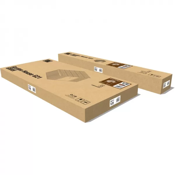 Zahradní domek G21 GRAH 915 - 340 x 269 cm, hnědý 6390096