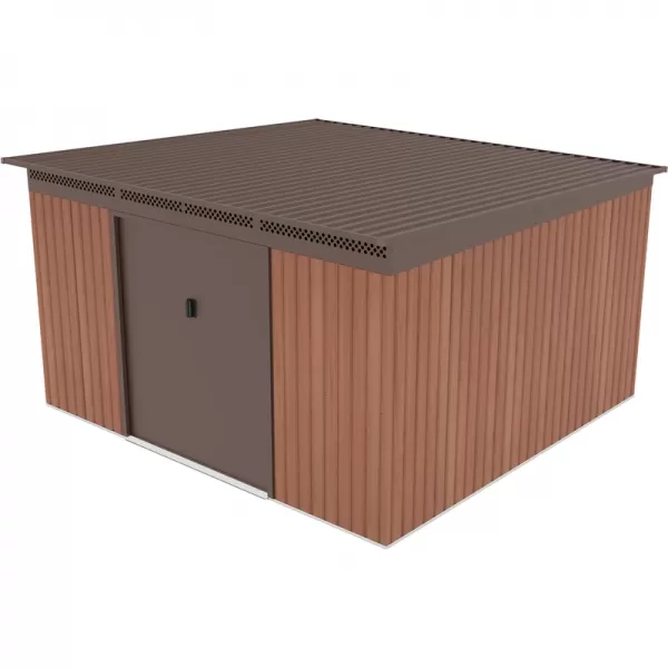 Zahradní domek G21 GRAH 1132 - 340 x 333 cm, hnědý 6390098
