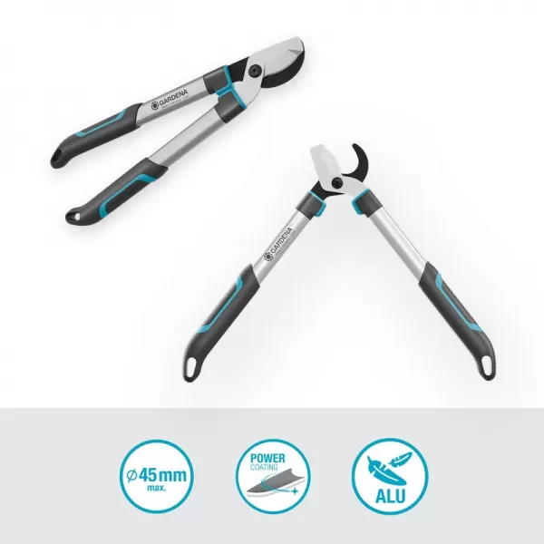 Nůžky na větve EasyCut S, dvoubřité, ideální pro čerstvé dřevo Gardena 12030-20